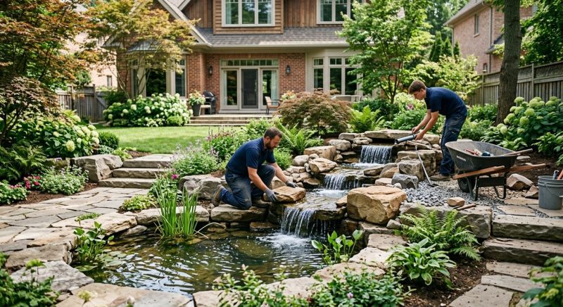 Water Garden Installation in Honolulu, HI